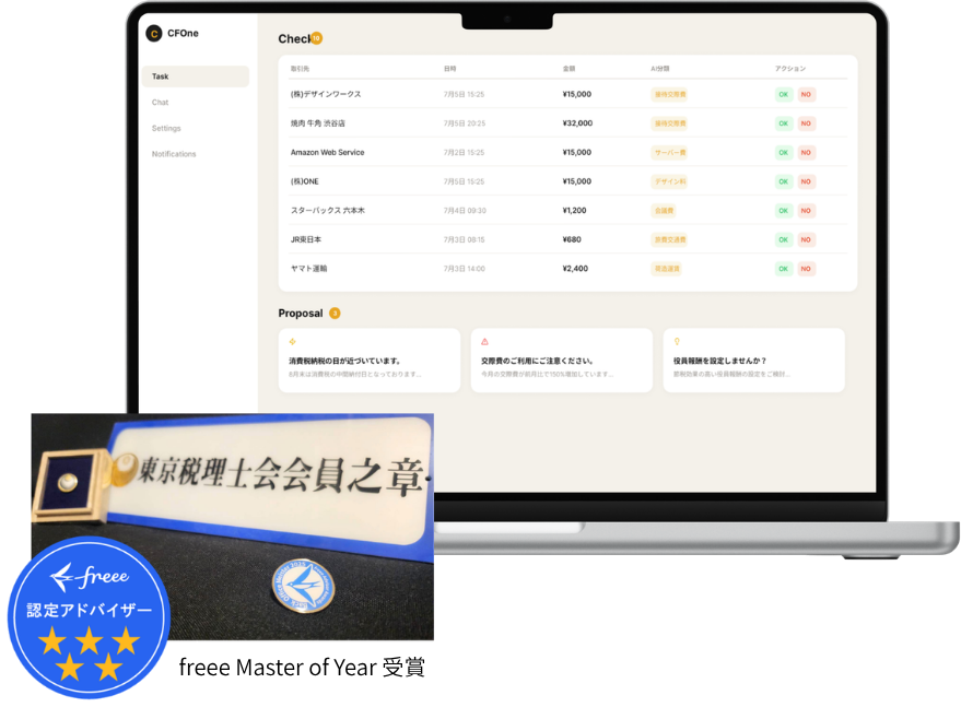 CFOneのアプリイメージ